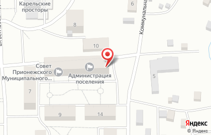 Магазин промтоваров на Центральной улице на карте