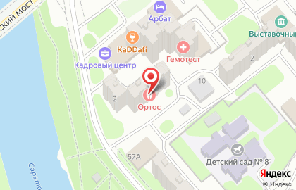 Сервис по доставке еды Chibbis на Трнавской улице на карте
