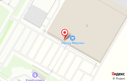 Строительный гипермаркет Леруа Мерлен на Красносельском шоссе на карте