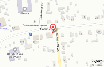 Ладушки, пос. Нижние Тальцы на карте