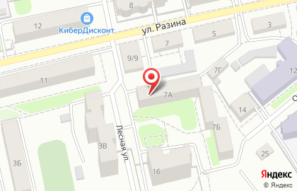 Компания Media-Viveska на улице Разина на карте