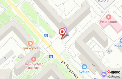 Торговая фирма Алтайская лавка в Советском районе на карте
