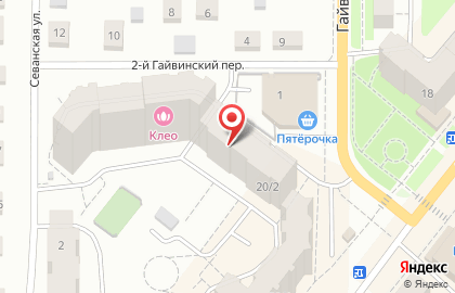 Центр детского развития Солнечный класс в Орджоникидзевском районе на карте
