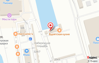 Продуктовый магазин в Улан-Удэ на карте