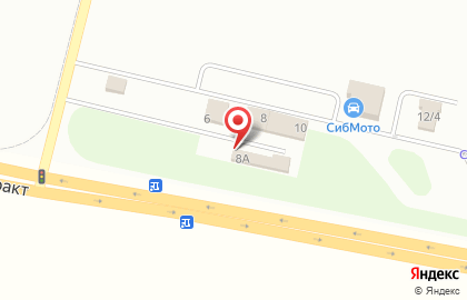Автокомплекс Придорожный на карте