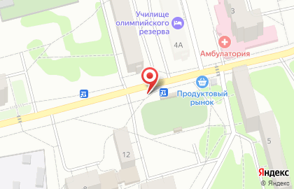 Киоск по продаже хлебобулочных изделий на улице Машиностроителей на карте