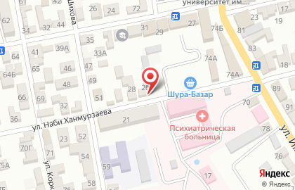 Мойка самообслуживания в Махачкале на карте