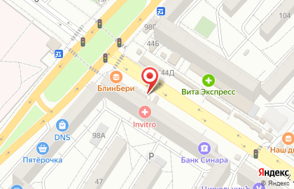 Киоск фастфудной продукции Есть в Краснооктябрьском районе на карте