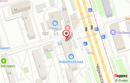 Сеть по продаже печатной продукции Роспечать на Черкасской улице, 4 киоск на карте