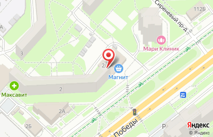 Салон мебельных тканей, ИП Володин И.В. на карте