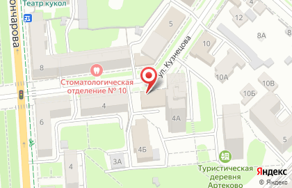 Салон красоты Нескучный Сад в Ленинском районе на карте