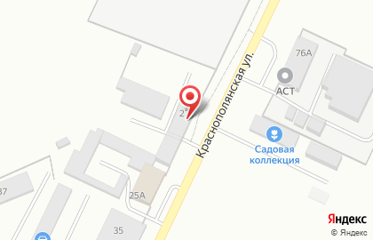 Торговая компания Главпотолок на Краснополянской улице на карте
