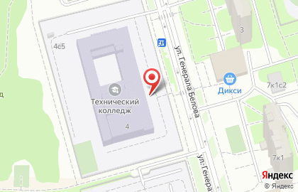 Московский колледж управления, гостиничного бизнеса и информационных технологий на карте