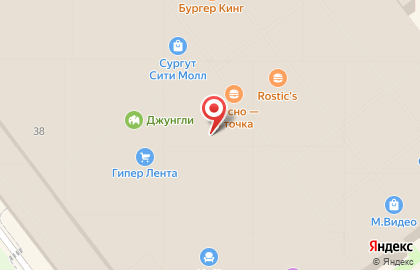 Банкомат Тинькофф в Сургуте на карте