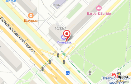Кофейня VooDoo Coffee на Ломоносовском проспекте на карте