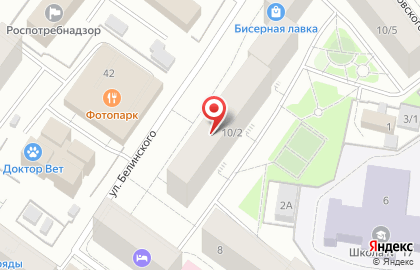 Пятачок на улице Петровского на карте