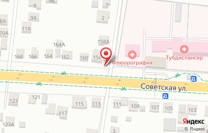 Парикмахерская Стиль на Советской улице на карте