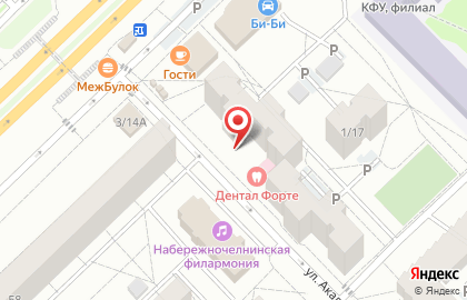 Туристическое агентство Ларкон-Тур в Набережных Челнах на карте