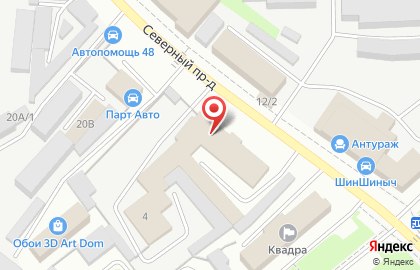 Липецкая областная клиническая больница на Московской улице, 6а на карте