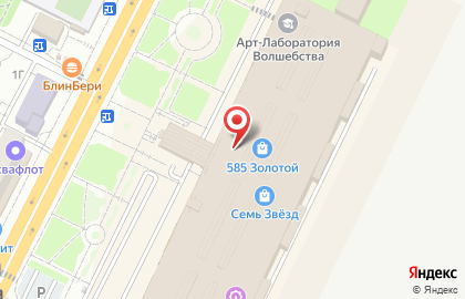 Ювелирный салон Sunlight в Тракторозаводском районе на карте