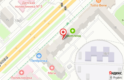 Студия косметологии DPSP STUDIO на улице Маршала Жукова на карте