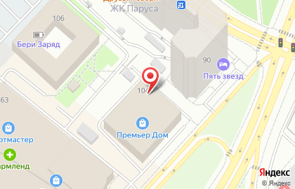 Салон мебели Артекс на улице Мельникайте на карте