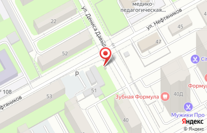 Киоск и водоматов Каскад Плюс в Индустриальном районе на карте