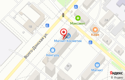 Магазин косметики и бытовой химии на Волго-Донской улице на карте