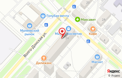 Дионис на Волго-Донской улице на карте