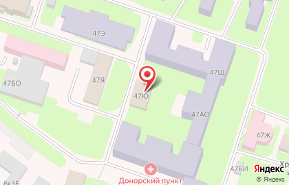 Лаборатория по изучению влияния геопатогенных зон на здоровье человека, СПбГМА на карте