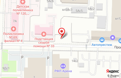 Мгса в Москве на карте