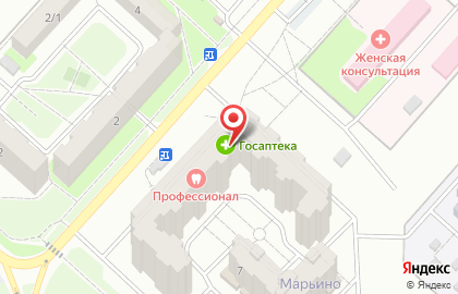 Универсам Олива в Дзержинском районе на карте