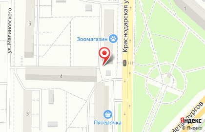 Киоск по ремонту обуви, Советский район в Советском районе на карте