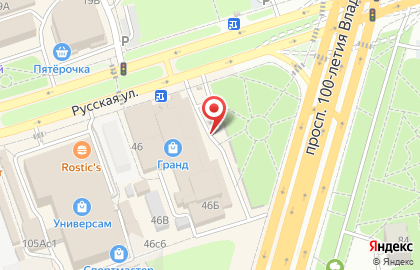 Кафе фастфудной продукции Doner Kebab в Советском районе на карте