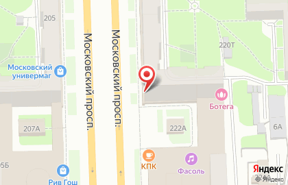 Территория Мужчины на Московском проспекте на карте