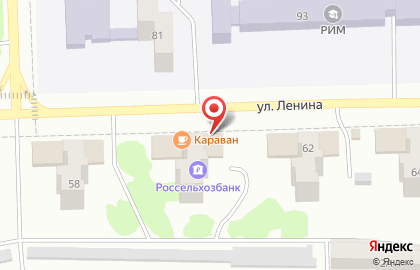 Банкомат Россельхозбанк в Саранске на карте