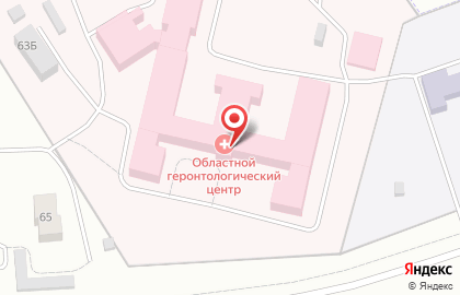 Ярославский областной геронтологический центр на карте