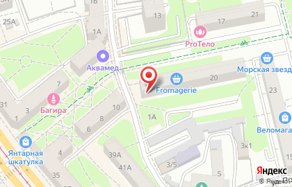Агентство недвижимости Инвент в Калининграде на карте