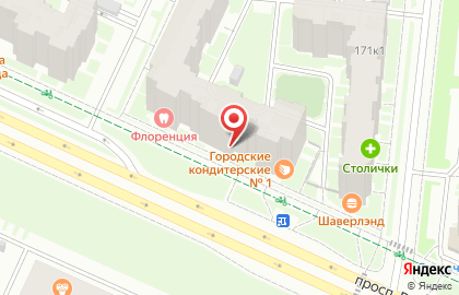 Кофейня Baggins Coffee в Красносельском районе на карте