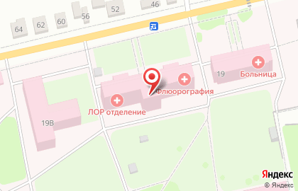 Больница Можгинская районная больница в Ижевске на карте