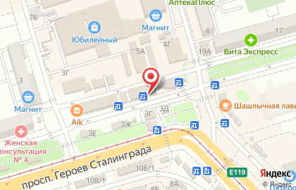 Салон связи Связной на проспекте Героев Сталинграда, 3а на карте