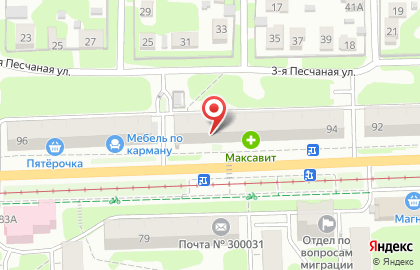 Магазин светотехники Электрика в Пролетарском районе на карте