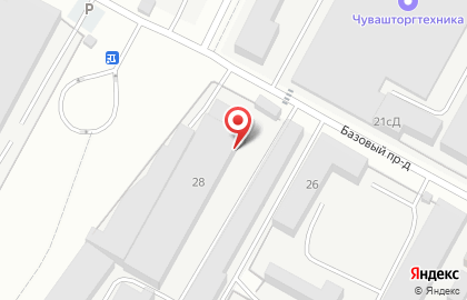 ОАО Чувашторгтехника на карте