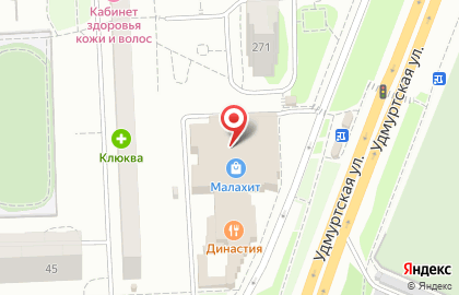 ЗооГрад на Удмуртской улице на карте