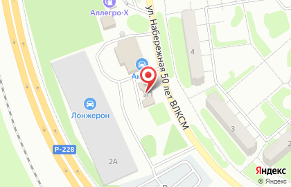 Автоцентр Первый на карте