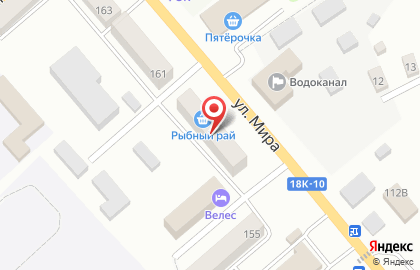 Магазин косметики и бытовой химии Магнит Косметик на улице Мира на карте