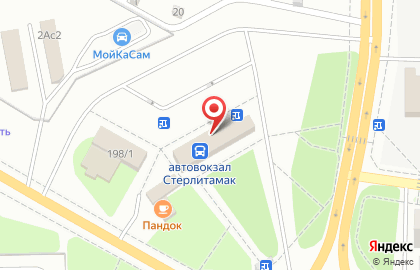 Гостиница Автовокзал на улице Худайбердина на карте