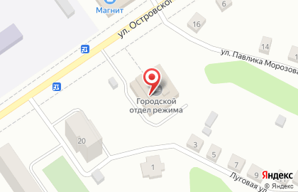 Газпромбанк, АО на улице Островского на карте
