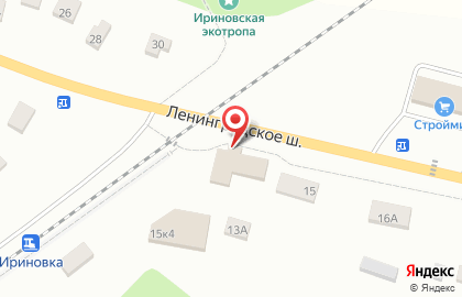 Продуктовый магазин на Ленинградском шоссе, 19а на карте