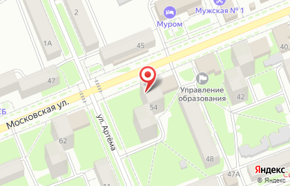 Магазин Сладкий рай на Московской улице на карте